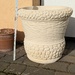 Großer Outdoor Blumenkübel aus Steinguss - Bild 1