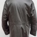 Schwere braune Herrenlederjake - Bild 2