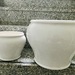 Formschöne Übertöpfe weiße Keramik,  - Bild 7