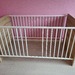 Gitterbett/Kinderbett mit Matratze und Umbauseiten - Bild 1