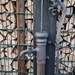 Kupfer Schwengelpumpe Alt mit Brett  - Bild 1