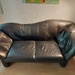 Ledersofa schwarz - Bild 2