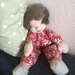 Handgemachte Stoffpuppe aus Worpswede  - Bild 1