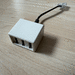 TAE Adapter RJ11 Stecker auf TAE NFN Buchse - Bild 1