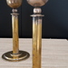 2 elegante Kerzenhalter aus Messing - Bild 1