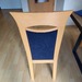 6 Stühle ( Buche mit blauem Bezug ) - Bild 3