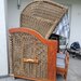 Strandkorb Maufaktur Buxtehude weiß blau - Bild 4