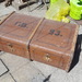 Vintage Schrank-Reisekoffer 90x50x30cm - Bild 1