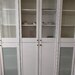 Vitrinenschrank, Glas & Holz, weiß, 276x240x40 - Bild 4