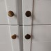 Vitrinenschrank, Glas & Holz, weiß, 276x240x40 - Bild 3