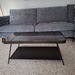 Couchtisch Duilia von KAVE, Glas rauchgrau, 90x45 - Bild 1