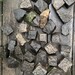 240 neue/gebrauchte BASALT-Pflastersteine- 36 Euro - Bild 2