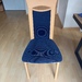 6 Stühle ( Buche mit blauem Bezug ) - Bild 1
