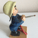 Handgeschnitzter Feuerwehrmann aus Edelholz  - Bild 1