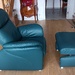 Fernsehsessel und Hocker - Leder - Bild 4