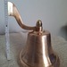 Alte Kupfer glocke mit Aufhängung  - Bild 2