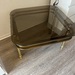 Vintage Goldener Couchtisch mit Glasplatte ABHOLEN - Bild 2
