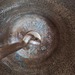 Alte Kupfer glocke mit Aufhängung  - Bild 4