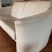 Sofa / Ledersofa creme-weiß - Bild 3