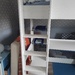 Weisses stabiles Hochbett mit Schreibtisch  - Bild 4