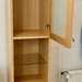  Badezimmer Schrank Buche mit Glaselementen - Bild 2