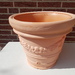 Blumenkübel terracottafarbig Kunststoff 15 Euro - Bild 1