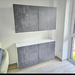 2 H?ngeschr?nke weiss/betongrau zu verschenken  - Bild 2