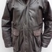 Schwere braune Herrenlederjake - Bild 3