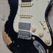 STRATOCASTER HENRYS SNAKE RELIC MAMBA BLACK   - Bild 5