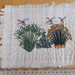 echtes Papyrus-Bild, handbemalt mit Entenmotiv - Bild 1