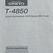 Onkyo Integra T-4850 High End Tuner - Bild 1