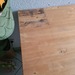 Küchentisch aus hellem Holz - Bild 1