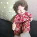 Handgemachte Stoffpuppe aus Worpswede  - Bild 3