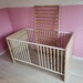 Gitterbett/Kinderbett mit Matratze und Umbauseiten - Bild 2
