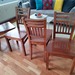 6 Stühle Massivholz - Bild 1