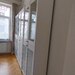 Vitrinenschrank, Glas & Holz, weiß, 276x240x40 - Bild 1