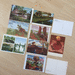 Alte Worpsweder Kunst-Postkarten um 1960 - Bild 3