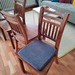 6 Stühle Massivholz - Bild 2