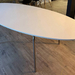 Esstisch  /Konferenztisch, weiß, oval, 2,30 - Bild 4