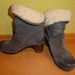 UGG AUSTRALIA, Gr. 41 Stiefelett., grau, Fell wNEU - Bild 1