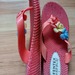 Blumige Zehentrenner - Gr. 36 - Bild 2