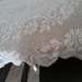 Alte handgefertigt Tischdecke für ovale Tische - Bild 4