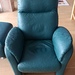 Fernsehsessel und Hocker - Leder - Bild 1