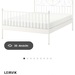  Bett IKEA Leirvik inkl. Lattenrost und Matratze - Bild 3