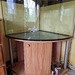 Eckaquarium 350L mit Unterschrank  - Bild 1